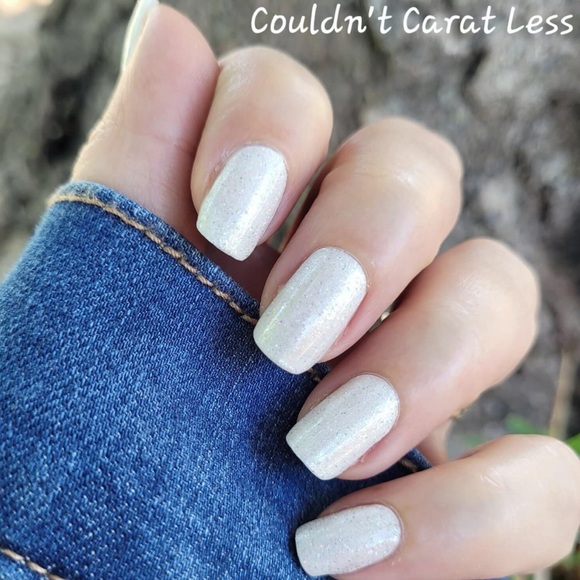 *Retired* Color Street: Couldn’t Carat Less | White Glitter Party Winter Sparkle - Picture 2 of 16